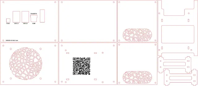 Plans du boitier pour NAS DIY